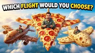 ✈️Which crazy flight would you choose! Ai Stysfying vedeo #crazyvideo #viralvideo 