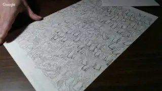 Inking a Comicbook Cover - Pt. 1 - Pencils by Gary ODD Edmund