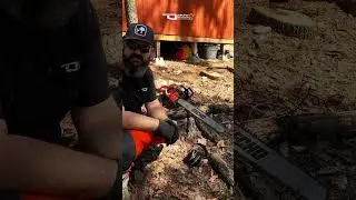 Why ZIP TIES dont work for Firewood #chainsaw #firewood #tools
