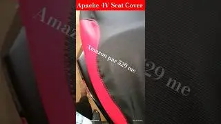 Custom Made Seat Cover for tvs Apache rtr 160 4v special edition.