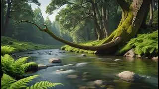 Peaceful Forest Stream and Birdsong, White Noise, Sounds for Relaxation, Meditation and Sleep #314