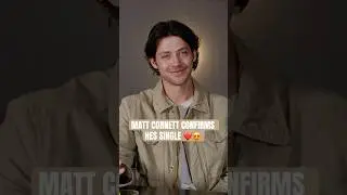 MATT CORNETT CONFIRMS HES SINGLE 😍❤️ #mattcornett #joshuabasset #hsmtmts #dating