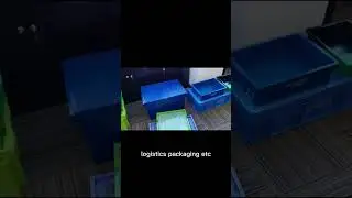 Plastic Foldable Crates Storage Containers Warehouse Small Collapsible Crate Stackable