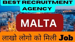 Best Recruitment agency in Malta. 100%. Malta Work Visa. #yourvisamate #maltajobs #maltajobforindia