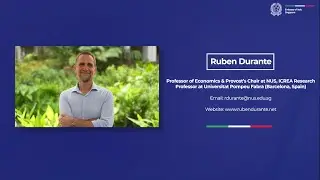 Interview: Ruben Durante, NUS Professor, expert in relations between politics, economics and media