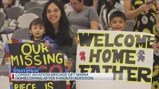 Fort Bliss troops return from overseas