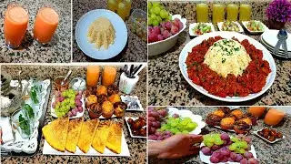 لي محتارة شنو توجد تدخل حالا!!!فطور مغربي!!! عشاء تركي في أقل من ساعة