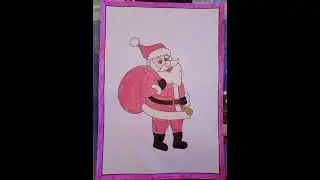#santa #santaclose #drawing #art #creative #christmas