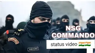 NSG Commando Attitude Status Video || Indian Army || Black Cat Comando 😡|| Indian commando status