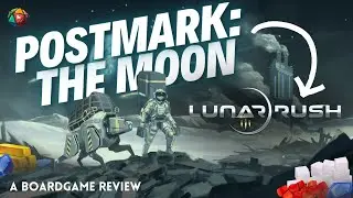 Let's Go to the MOON!! A New Favorite?  | LUNAR RUSH Board Game Review
