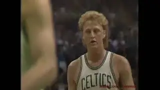 1986 05 26 NBA Finals Game 1 Houston Rockets @ Boston Celtics Larry Bird vs Hakeem Olajuwon
