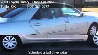 2003 Toyota Camry SE for sale in Tuttle, OK 73089 at T and T