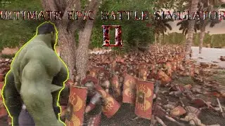 HULK vs Ej&eacute;rcito Romano - Ultimate Epic Battle Simulator 2 UEBS 2