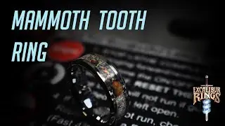 Making A Mammoth Tooth Inlay Ring