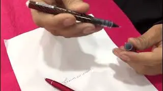 Instook Ballpoint Pens Set, Black and Red, Metal Clip, Chrome Accents, 2 Pack  Octane Ball Pen Blue