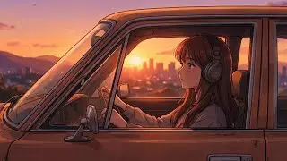Sunset Drive 🧡 Orange Lofi Hip Hop Mix [Beats to Study / Relax]