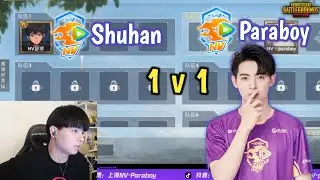 NV Paraboy Vs NV Shuhan 1v1 TDM | Paraboy Training his 4 Fingers Layout🔥