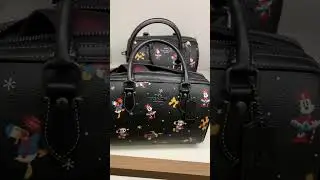 ❄️❄️ DISNEY X COACH ROWAN SATCHEL WITH MINNIE MOUSE #coach #coachdisney