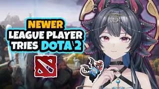 💙 New Axolotl VTuber joins the fray! Dota 2 LEARNING ( and making my friend play 😇 )