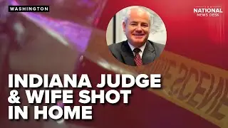 MANHUNT CONTINUES:&nbsp;Indiana judge & wife shot in home