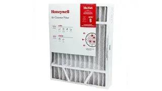 Honeywell Air Filter High Efficiency - 20 x 25 x 4 - MERV 8 (CF100A1025/U)