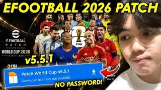 Download eFootball 2026 Mobile Patch FULL LICENSE, HIGH GRAPHICS v5.5.1 WORLD CUP EDITION