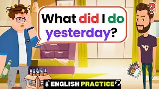 Learn PAST Simple in English NOW - Talk About The Past | Easy English Conversation