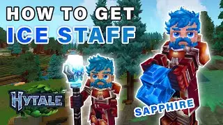 How to get Sapphire for Ice Crystal Staff | Unlock Magic ► Hytale
