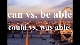 be able to vs. can, could vs. was able to - język angielski - jak poprawnie stosować
