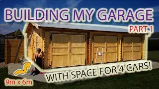 Building My Garage / Workshop - What A Massive Project! - Building Documentary