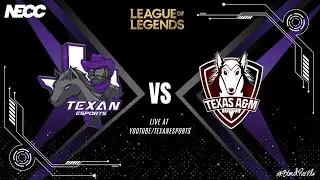 Texan Esports vs. Texas A&M Esports NECC West A | Spring 2025 - LoL | Division V
