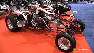Drag ATV Vehicle Presented by Drag VTT Quebec - Walkaround - 2015 St Hyacinthe ATV Show