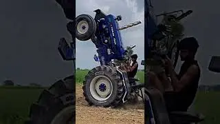 Farmtrac 60 stunt and New Holland Stunt