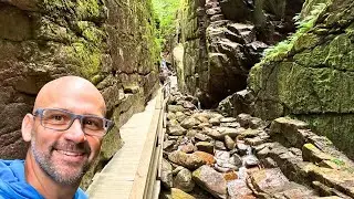 Flume Gorge and Basin Cascade Trails || White Mountains