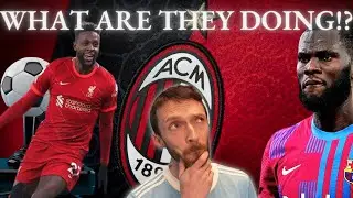 AC Milan Transfer Activity, Title run in and Next season