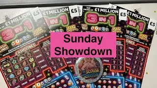 &pound;20 IN PLAY 🤞 3 IN 1 SCRATCH-OFF SHOWDOWN! #scratchcards #lottery #battle #fyp 