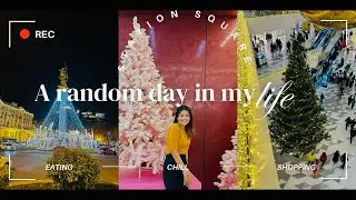 RANDOM DAY IN MY LIFE 🎀✨: STATION SQUARE 🛍️🎬, shopping,chill many more #tbilisi #georgia