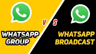 What is Broadcast in WhatsApp || Difference between WhatsApp group and broadcast
