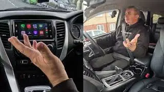 How to use the Apple Carplay System in a 2018 Mitsubishi Shogun Sport