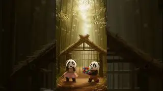 Panda First love part -3 #pandadost #pandalove #shorts #reels #motivation #funny #video #pet #panda