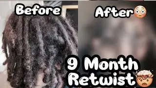 INSANE 9 MONTH LOC UPDATE!! INSANE GROWTH, TIPS ON HOW TO MAINTAIN LOCS!!