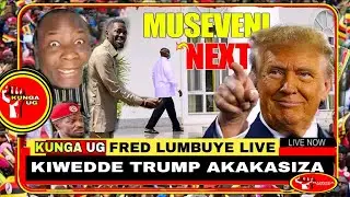 FRED LUMBUYE LIVE: FINALLY DONALD TRUMP AKAKASIZA ENSI, OWEMEME ENAFU BINO BITISA BYESONYIWE 