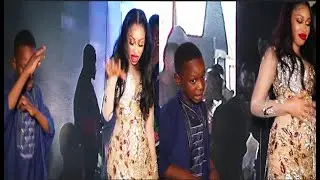 See The Small Boy That Steal The Show, Challenge  Actress Yetunde & Olayinka On Their Wedding Day