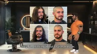 Getting a Haircut | English Conversation at the Barbershop (B1-B2)