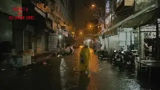 Saigon District 8 Heavy rain