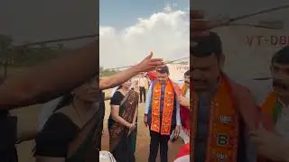 Welcome Devendra Fadnavis to Mira Bhayandar! United for Modi Ji's Re-election! #shorts