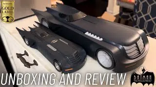 McFarlane Toys Batman the Animated Series Batmobile Unboxing!