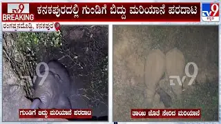 Baby Elephant Which Fell Into Hole Rescued By Forest Department In Kanakapura