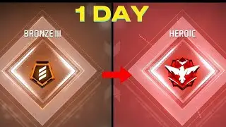ASP GAMES FREE BR RANKED PUSH BRONZE TO HEROIC 😎