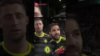 Gary Cahill Reaction to when Fabregas Swore on TV 😂 #premierleague #football #fabregas